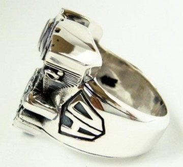 Harley Davidson Blok Ring