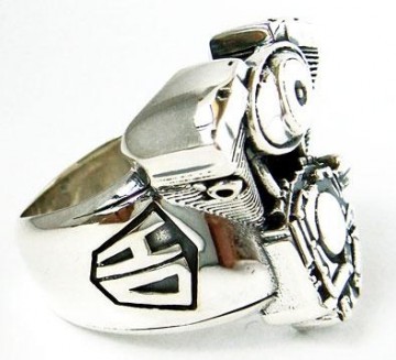 Harley Davidson Blok Ring