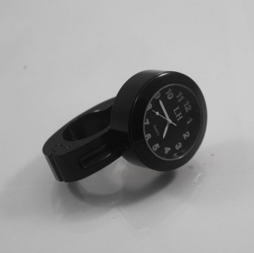 Motor Stuur Klokje Zwart