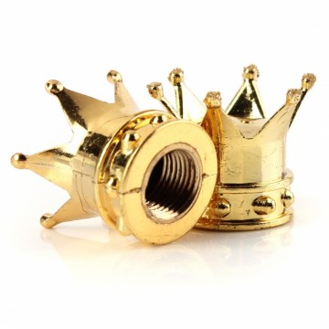 Kroon Ventieldopjes Goud