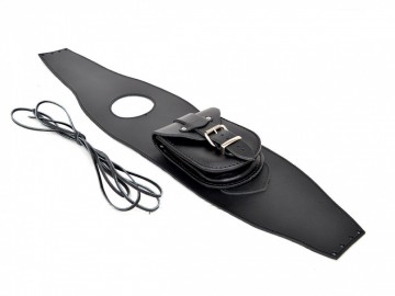 Leren tankpad harley