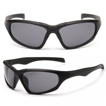 Bikers Zonnebril Mat Zwart