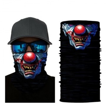 Scary clown bandana