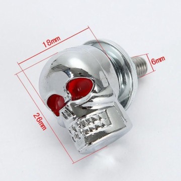 Skull Schroeven NR Plaat